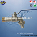 brass bibcock brass faucet brass water tap with long steel handle